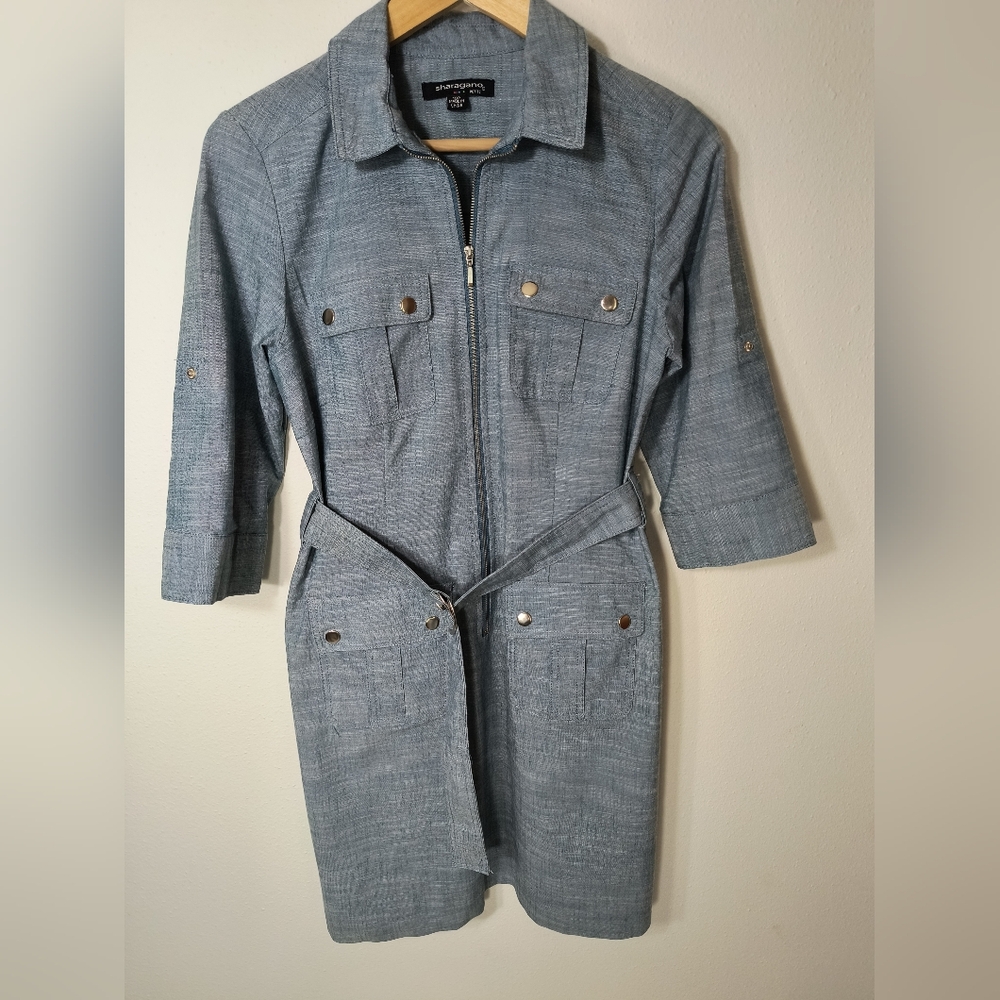 Casual belted dress